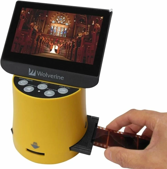 Wolverine Titan 8'i 1 arada Filmden Dijitale Dönüştürücü - Yüksek Çözünürlük - 3