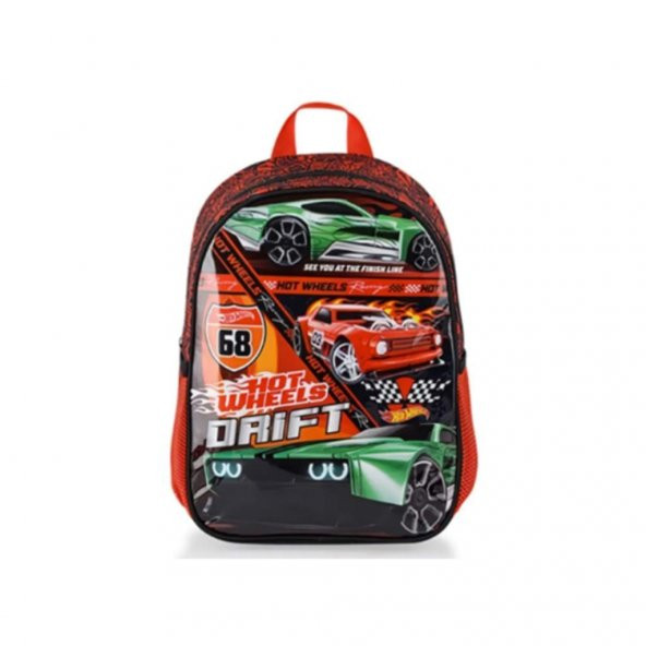 Mikro İlkokul Çantası 48376 Hot Wheels Hawk Drift-Otto-48376