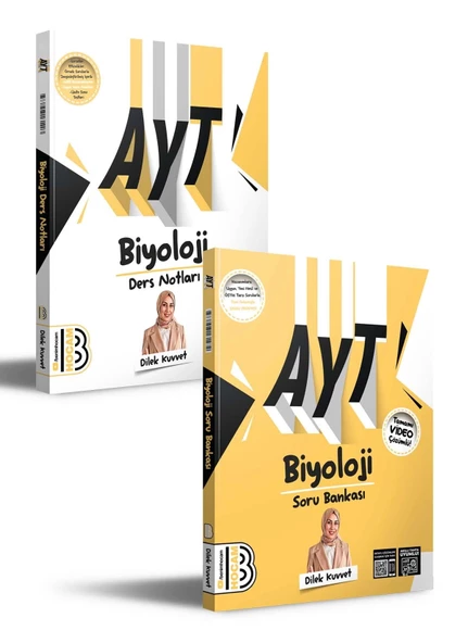 Benim Hocam Yayınları Ayt Biyoloji Ders Notları ve Soru Bankası Seti