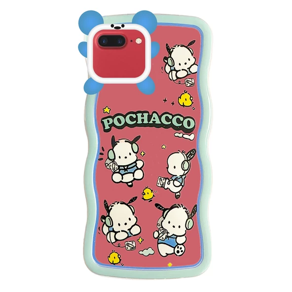 iPhone 7 Plus / 8 Plus Kılıf Marla Seri Desenli Silikon Kapak - 12