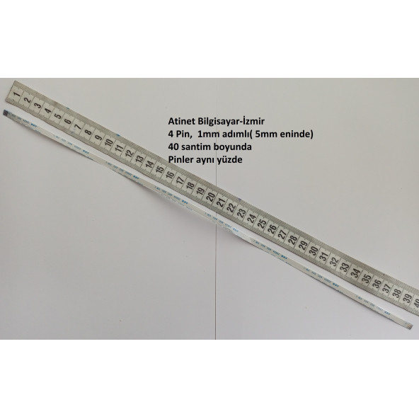 Awm 20624 80c 60v Vw-1 Flex Kablo 4 Pin 40 cm 4-1-40A - 2