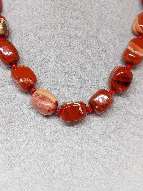 Jasper Taşı Şekilli Kolye (39825) - Resim 2