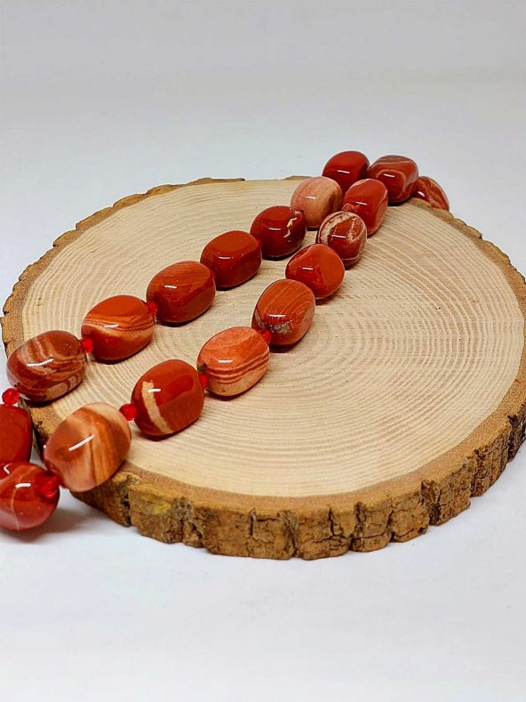 Jasper Taşı Şekilli Kolye (39825) - Resim 4