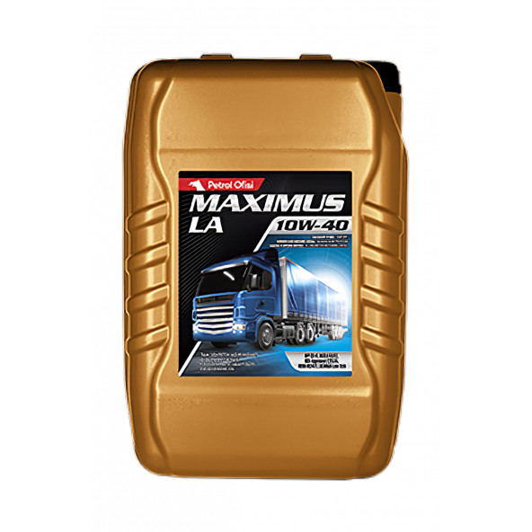 Petrol Ofisi Maximus LA 10W-40 Motor Yağı 17,5 kg (20 lt) - 2