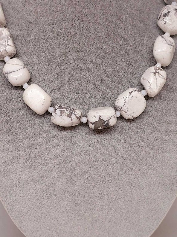 Havlit Taşı Şekilli Kolye (39830) - Resim 2