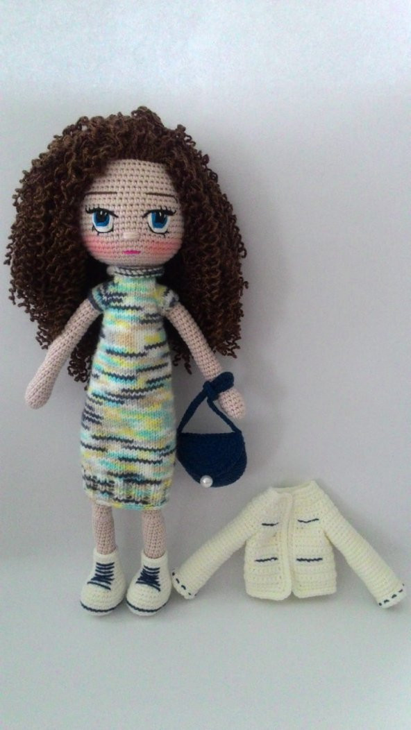 Nesrin Bebek Amigurumi Organik Oyuncak - 2