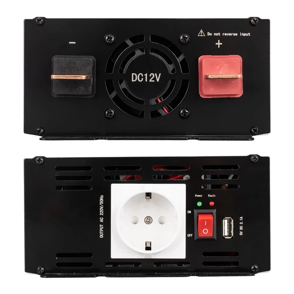 S-lınk Sl-1000w, 1000w, Dc12v-ac230v, Inverter - 5