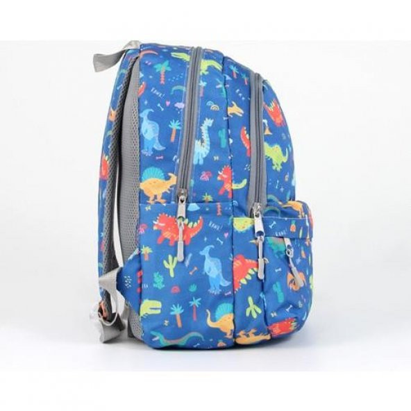 Cambridge Polo Club Üçlü Okul Çanta Seti Dinozor Mavi PLCAN2079 303 - 7