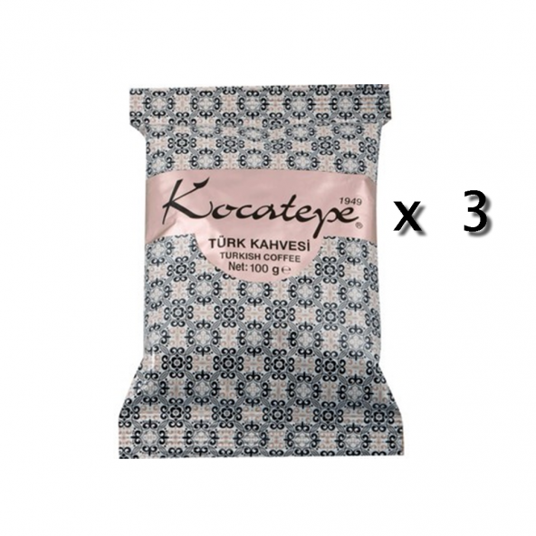 Kocatepe Türk Kahvesi 100 gram x  3 paket - 2