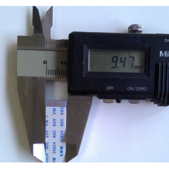 Awm 20624 80C 60V Vw-1 Flex kablo 18 Pin, 25 santim Ters Flex 18-0.5-25B - Resim 3