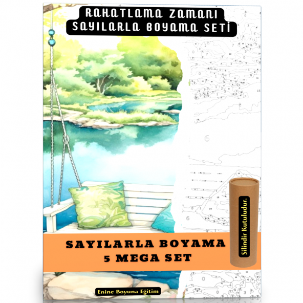 Sayılarla Boyama Süper Set (Rahatlama Zamanı)