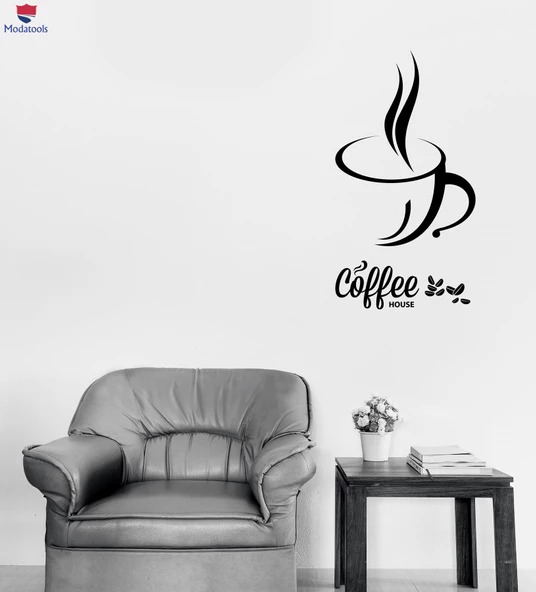 Duvar Kahve Barları Sticker İnternet Cafe Kahve Wifi Serbest Bölge Kahve Evi Eşsiz Hediyelik