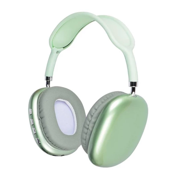 P9 Air Max Kablosuz Bluetooth 5.0 Mikrofonlu Kulak Üstü Kulaklık - 7