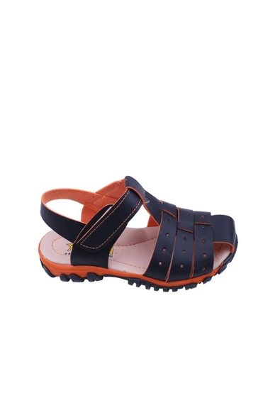 Walkenzo Arzen-2882 Erkek Çocuk Ortopedik Sandalet Ayakkabı - 9