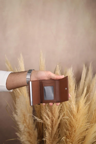 Polo Mans 1409 Erkek Mekanizmalı Kartlık Cüzdan - 5