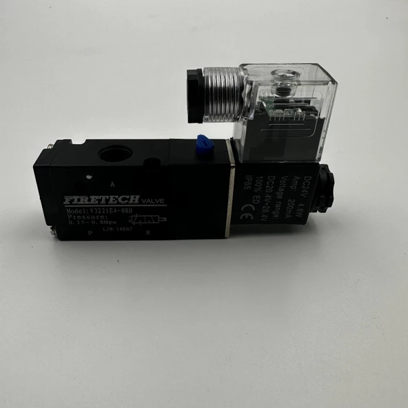 Pnömatik Valf Ventil 3V110-08 1/4 - 3/2 BY N. K. 12V/24V/110V/220V - 5