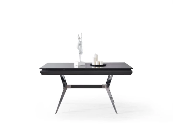 ASYA GÜMÜŞ MDF YEMEK ODASI TAKIMI - Resim 6