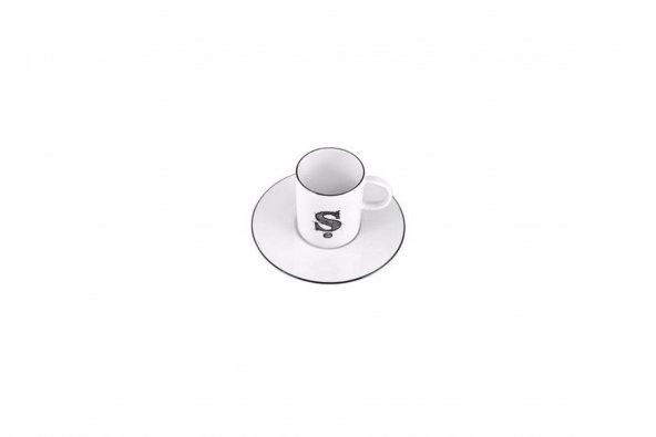 Porland Harf (Ş) Tabaklı Kahve Fincanı 85 Cc 04A+4P021910 - 5