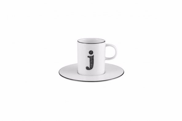 Porland Harf (J) Tabaklı Kahve Fincanı 85 Cc 04A+P021900