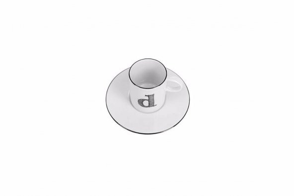Porland Harf (D) Tabaklı Kahve Fincanı 85 Cc 04A+P021893 - 3