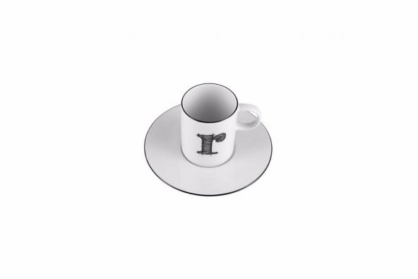 Porland Harf (R) Tabaklı Kahve Fincanı 85 Cc 04A+P021908 - 2