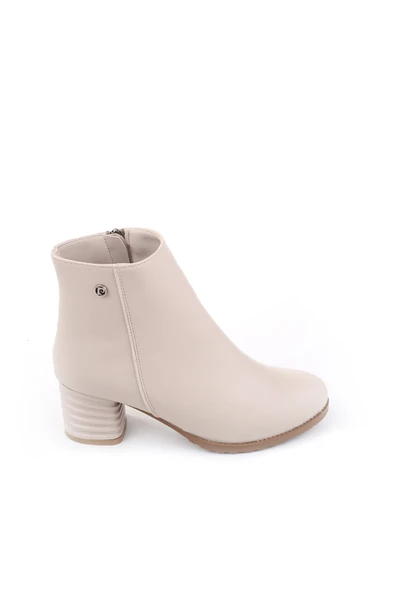 Pierre Cardin 52524 Kadın 6cm Topuk Fermuarlı Bot - Resim 4