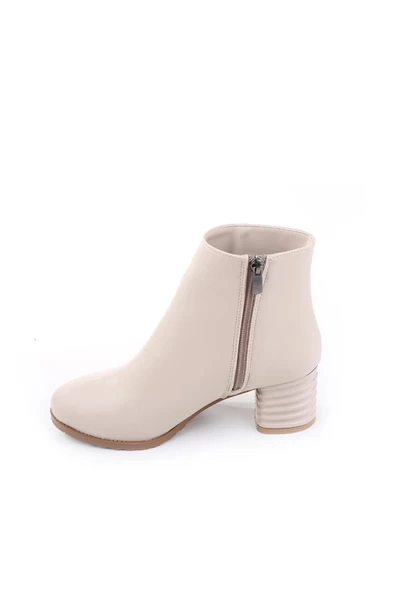 Pierre Cardin 52524 Kadın 6cm Topuk Fermuarlı Bot - 5