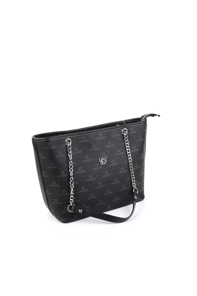 Levidor 930009 Kadın Baskılı El Omuz Çantası - Resim 3