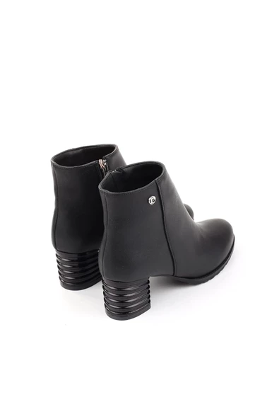Pierre Cardin 52524 Kadın 6cm Topuk Fermuarlı Bot - 8