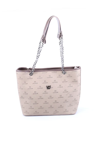 Levidor 930009 Kadın Baskılı El Omuz Çantası ürün görseli 1