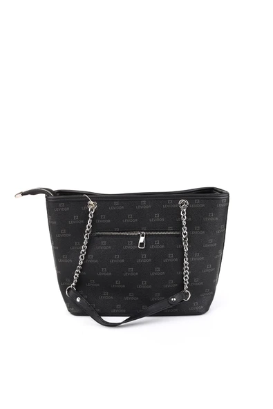 Levidor 930009 Kadın Baskılı El Omuz Çantası - Resim 5