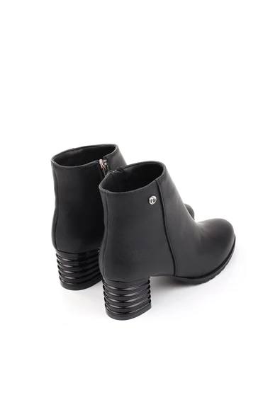 Pierre Cardin 52524 Kadın 6cm Topuk Fermuarlı Bot - Resim 7