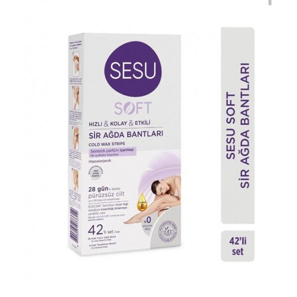 Sesu Soft Ağda Bandı 42'li