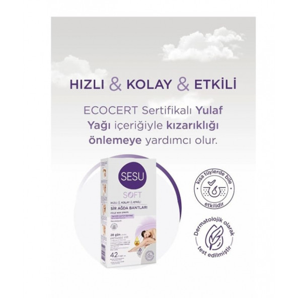 Sesu Soft Ağda Bandı 42'li - 3