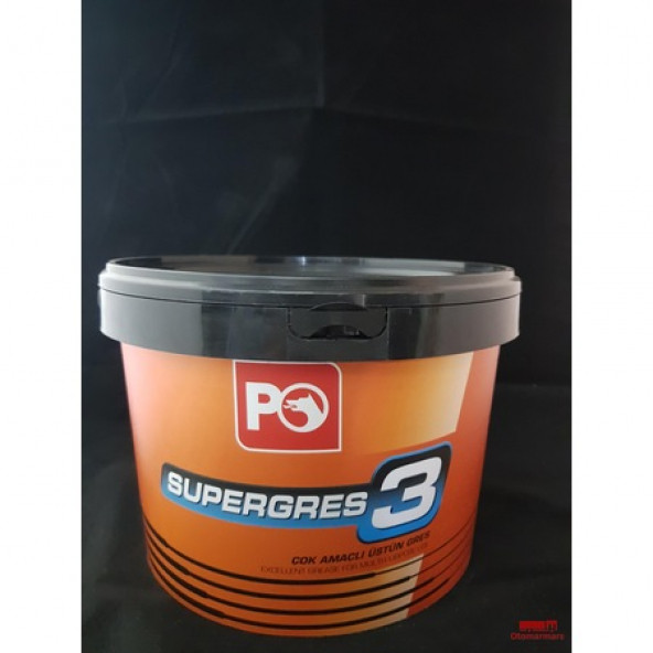 Petrol Ofisi Süper Gres 4 kg Lityum Sabunlu - 2