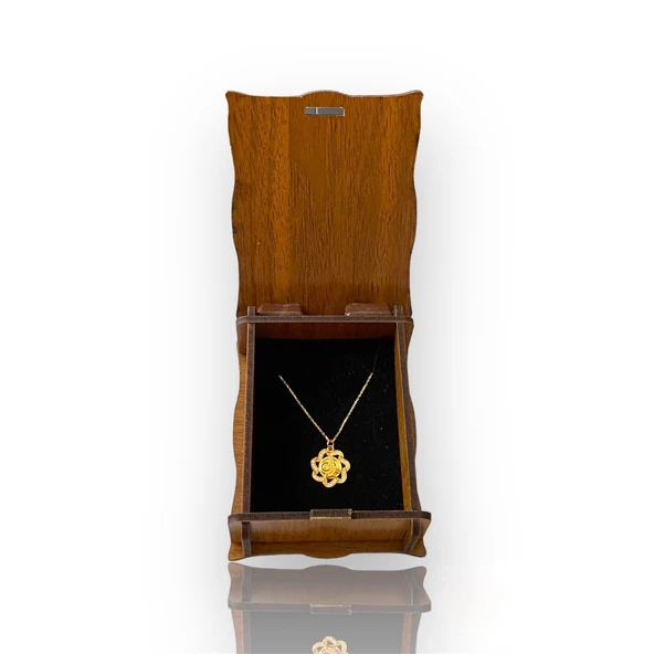 Osmanlı Tuğralı Altın Kolye - Resim 2