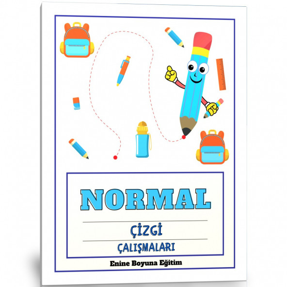 Normal Çizgi Çalışmaları YAZ SİL Kitabı