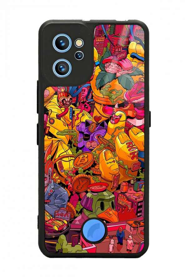 Spoyi Reeder S19 Max Pro Retro Coin Tasarımlı Glossy Telefon Kılıfı - 1