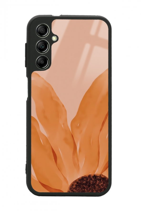 Spoyi Samsung A04s Watercolor Sun Tasarımlı Glossy Telefon Kılıfı