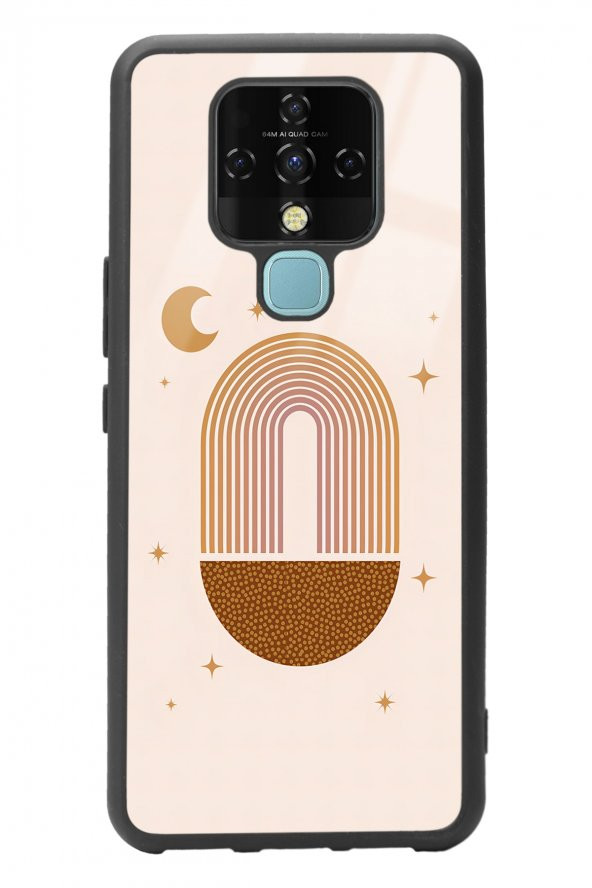 Spoyi Tecno Camon 16 Nude Art Night Tasarımlı Glossy Telefon Kılıfı - 1