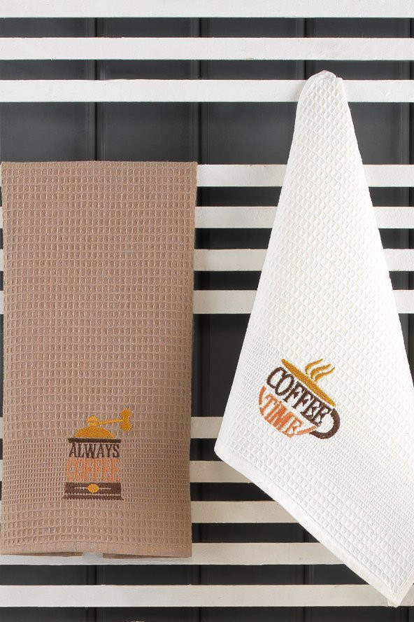 6lı Nakışlı Mutfak Havlu Seti 40x60 cm - 3