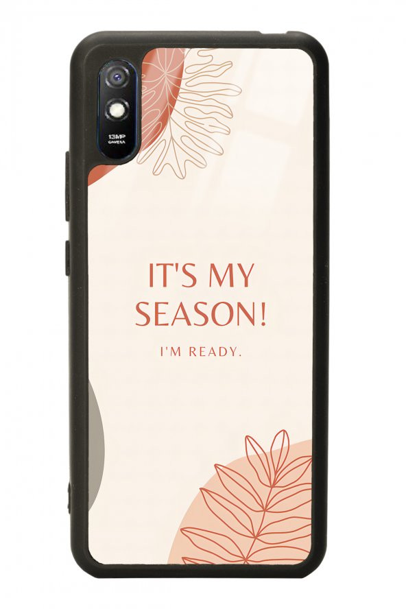Spoyi Xiaomi Redmi 9A My Season Tasarımlı Glossy Telefon Kılıfı