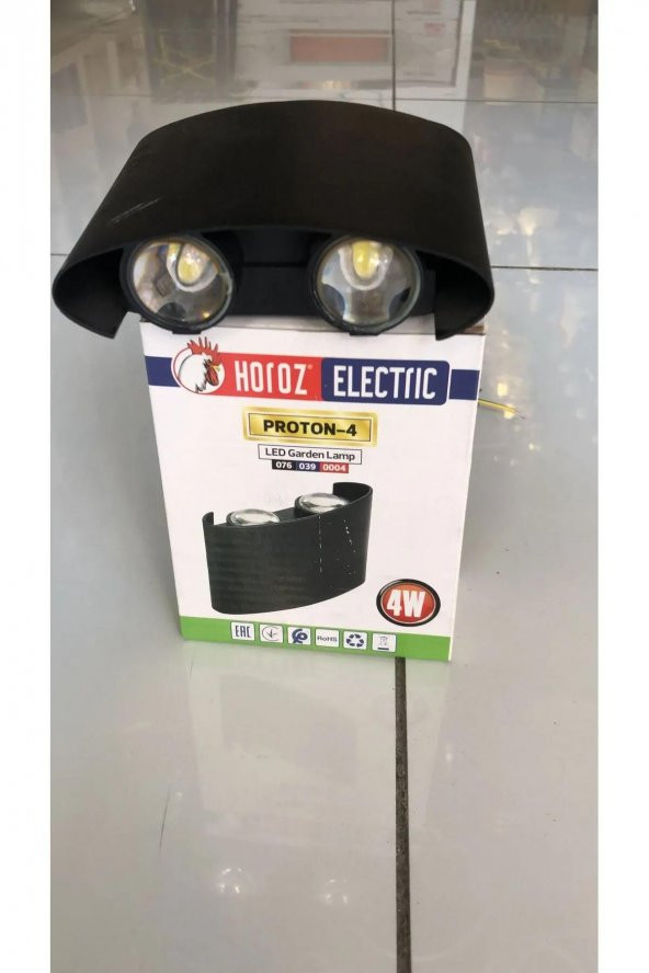 Horoz Elektrik Proton-4 4w 4200k Çift Yönlü Aplik