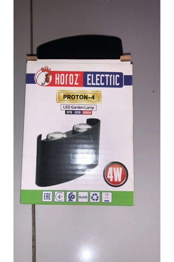 Horoz Elektrik Proton-4 4w 4200k Çift Yönlü Aplik - 3
