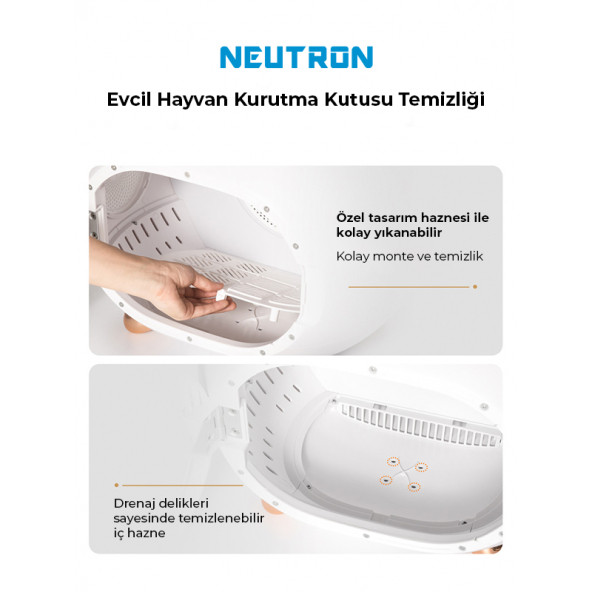 NEUTRON Evcil Hayvan Kurutma Kutusu NTL-HD-05BB - 8
