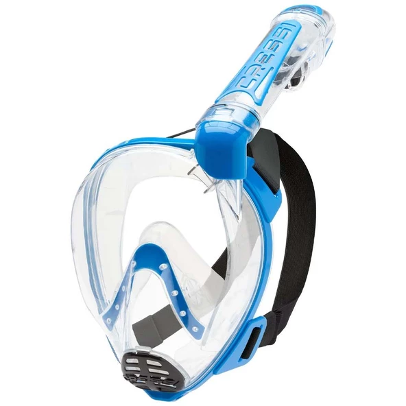 Cressi Duke Tam Yüz Maskesi  CLEAR-BLUE S - M - 1