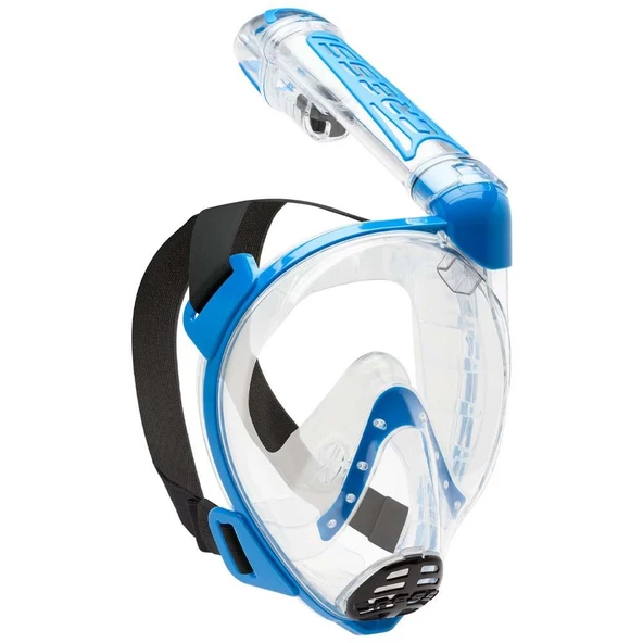 Cressi Duke Tam Yüz Maskesi  CLEAR-BLUE S - M - 3