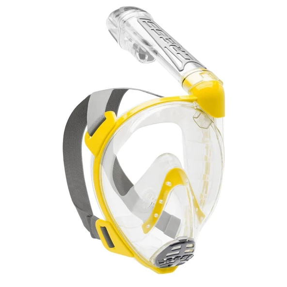 Cressi Duke Tam Yüz Maskesi  YELLOW S - M