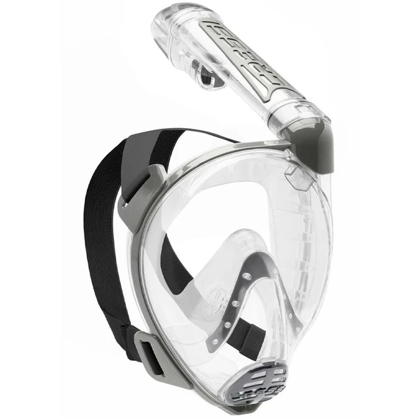 Cressi Duke Tam Yüz Maskesi  CLEAR-SILVER S - M - 2