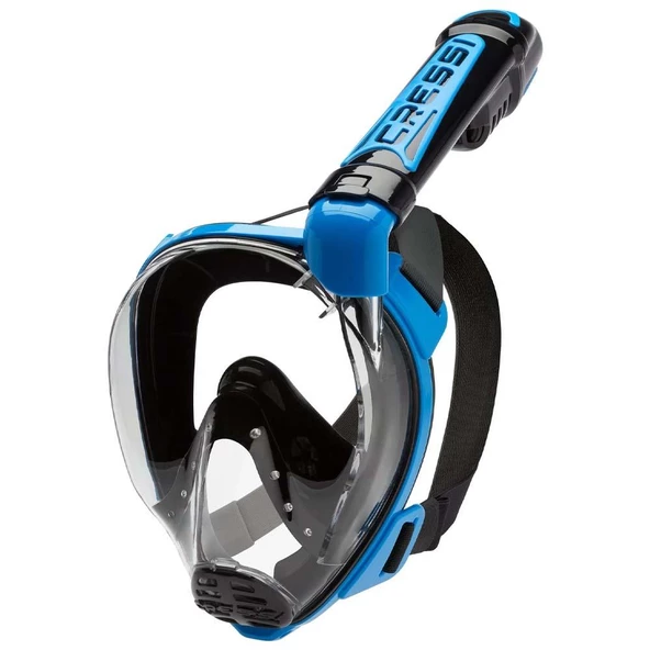 Cressi Duke Tam Yüz Maskesi  BLACK-BLUE M - L